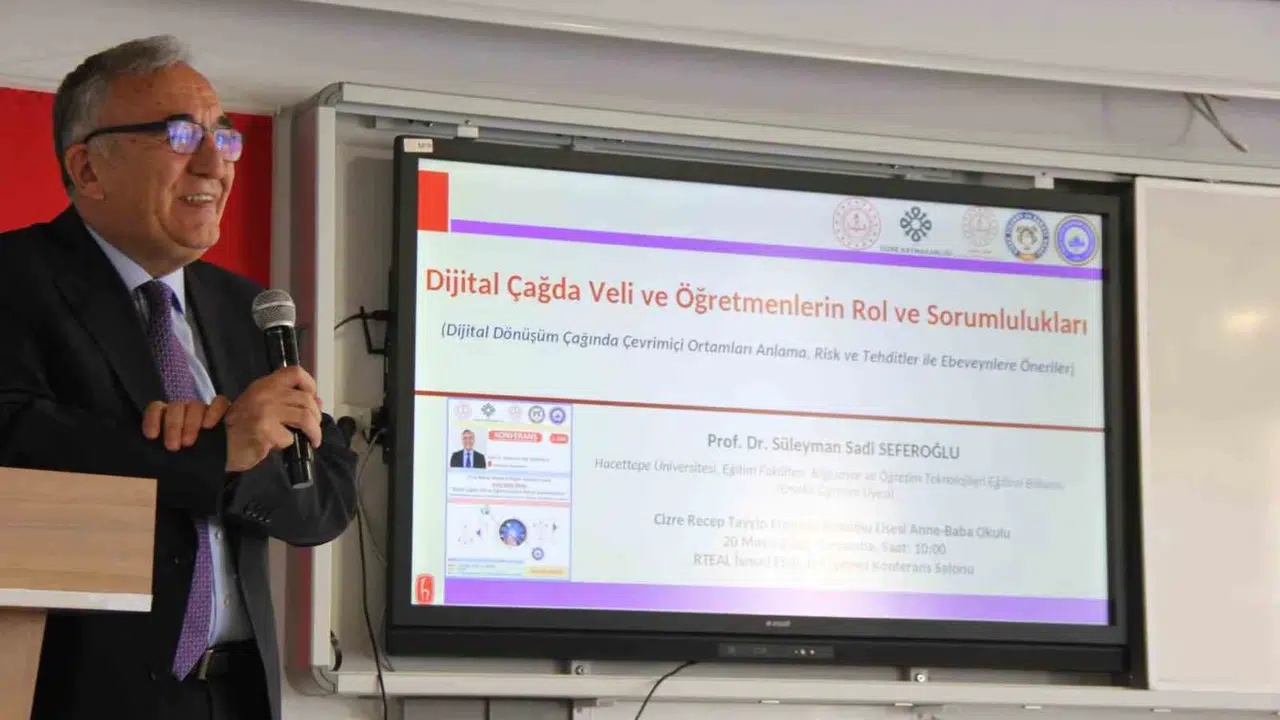 Dijital dünyada çocuk yetiştirmenin şifreleri Cizre’de masaya yatırıldı