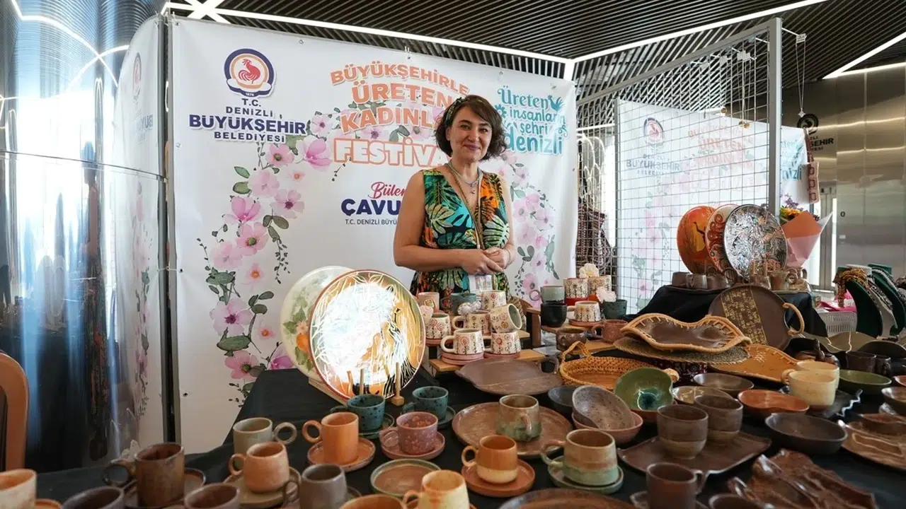 Emekleri kazanca dönüştü: Denizli’de kadınların gücü festivale damga vurdu