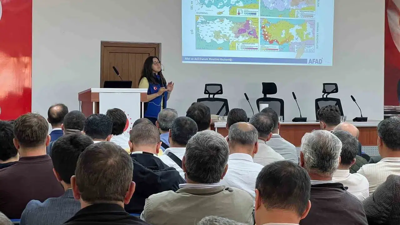 Müftülük personeline kritik eğitim: Olası felaketlere karşı tam donanımlı hazırlık