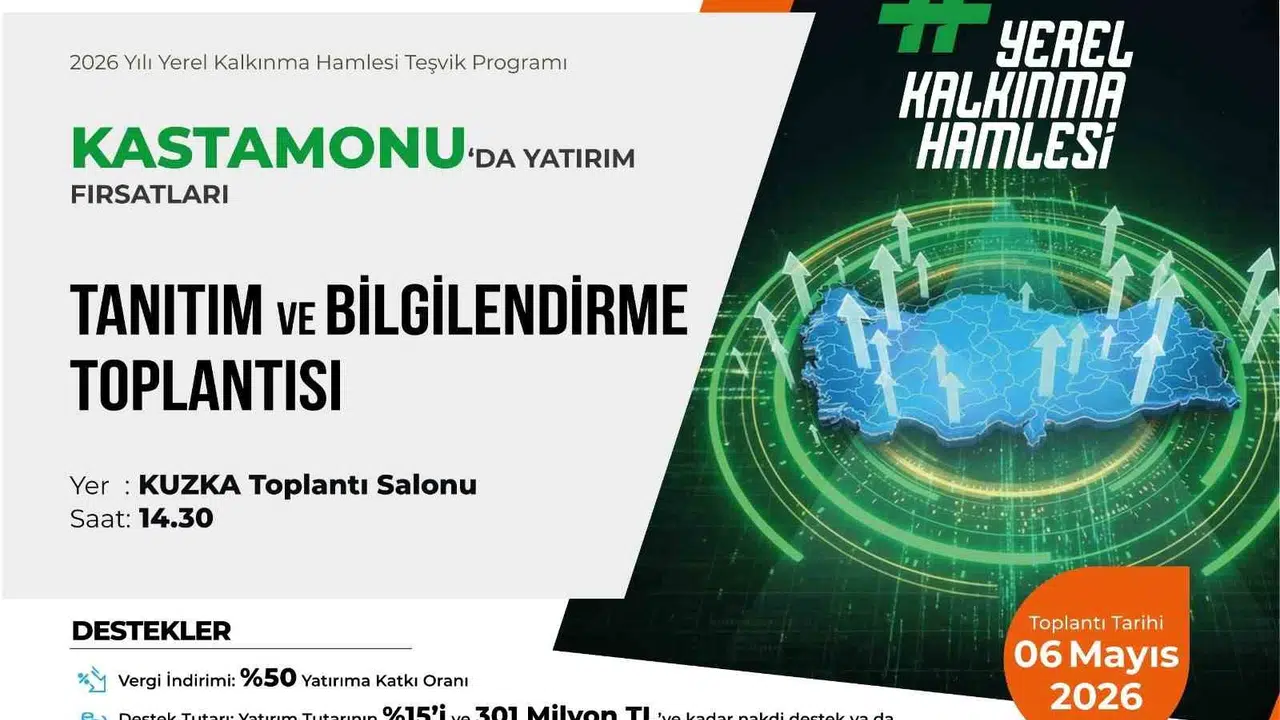 Kastamonu’da yeni dönem başlıyor: Yatırımcıya kapılar 2026 hamlesiyle açılıyor