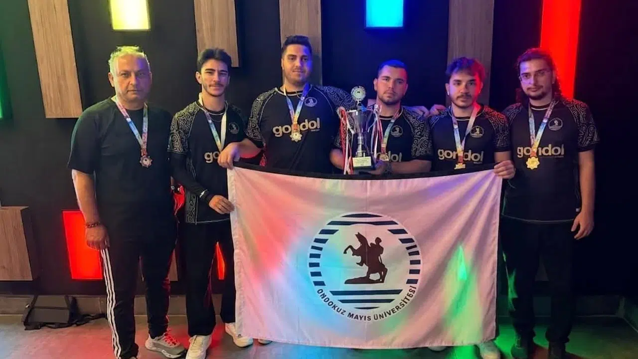 Dijital dünyada zirvenin yeni sahibi Samsun: OMÜ E-Spor ekibi rakiplerine nefes aldırmadı