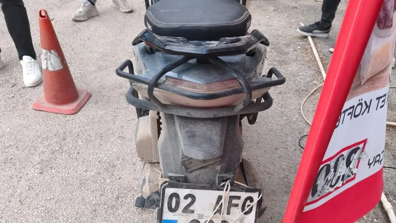 Gölbaşı’nda trafik kazası: Motosiklet sürücüsü hastanelik oldu