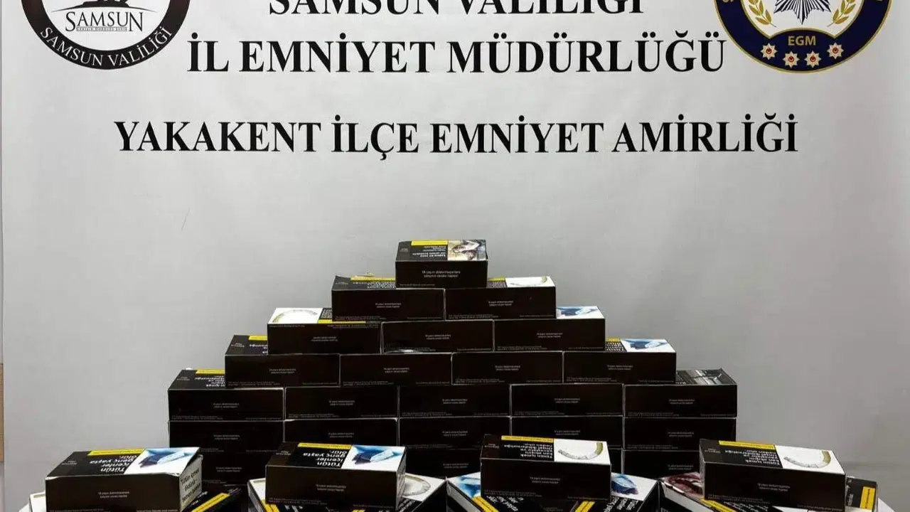 Samsun'da kaçak tütün darbesi: İki ilçede eş zamanlı baskın
