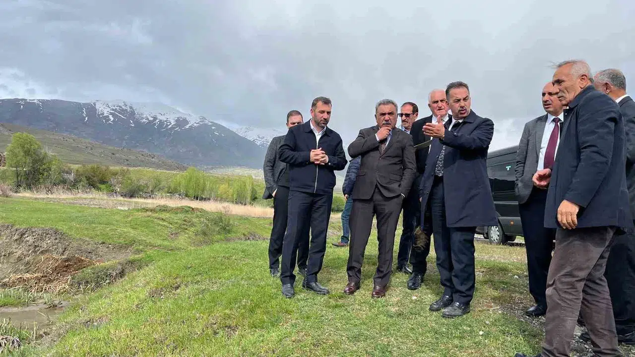 Erzincan’ın su geleceği için kritik adım: Karakaya köyünde yerinde denetim