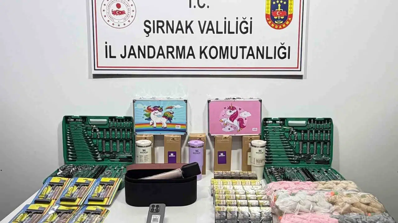 Şırnak’ta jandarmanın nefes kesen operasyonu: 17 milyon liralık kaçak ürün yakalandı