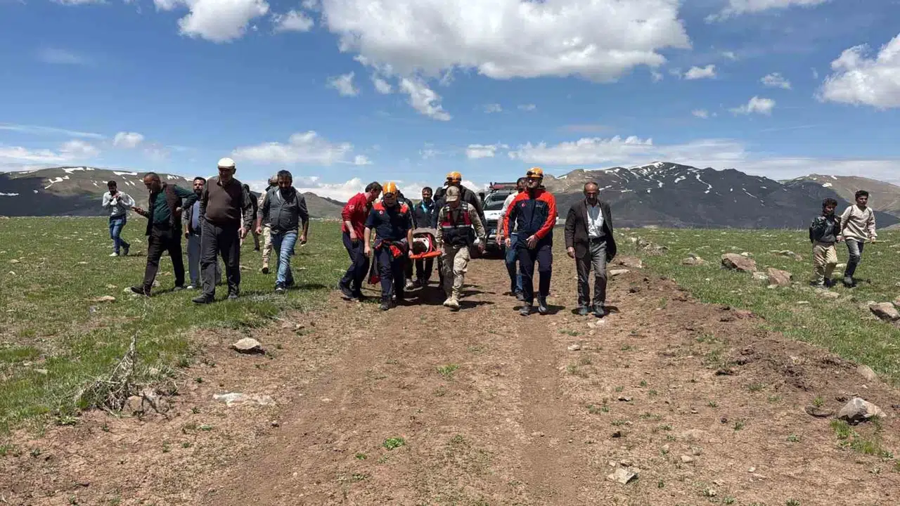 Van'da korku dolu anlar: Kayalıklardan düşen çocuk için seferberlik