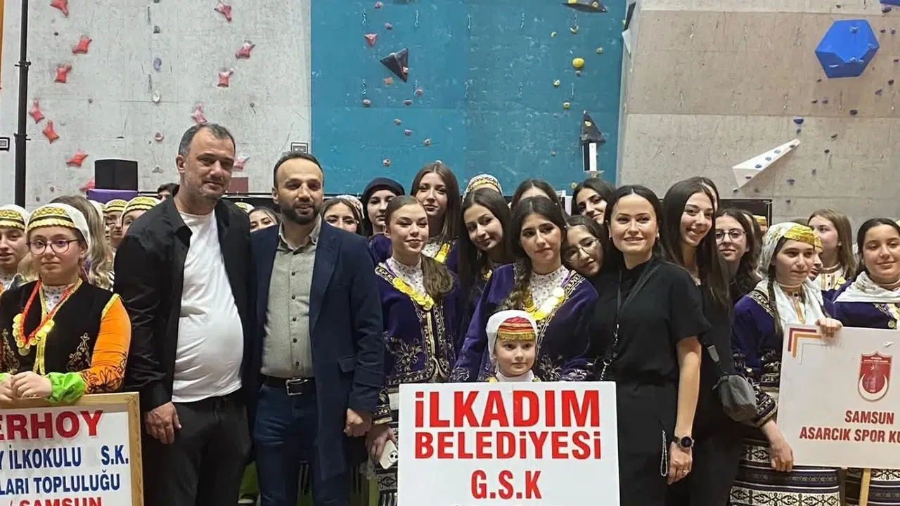 Samsun'un gurur tablosu: İlkadımlı gençler zirveye kuruldu