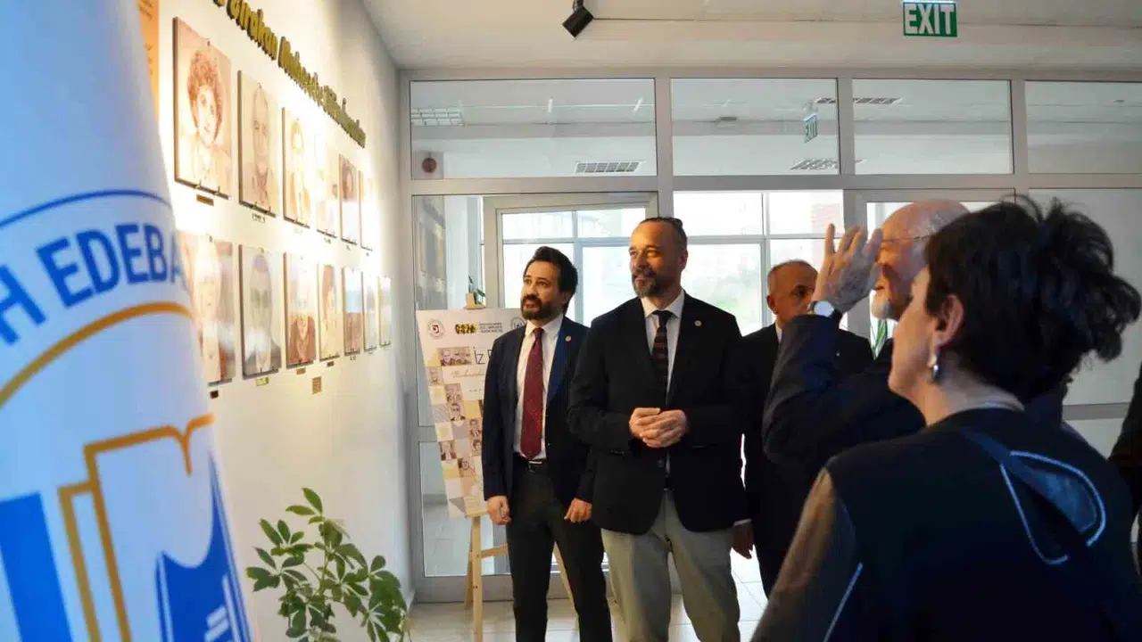 Muhasebenin dev isimleri sanatla buluştu: BŞEÜ’de anlamlı sergi
