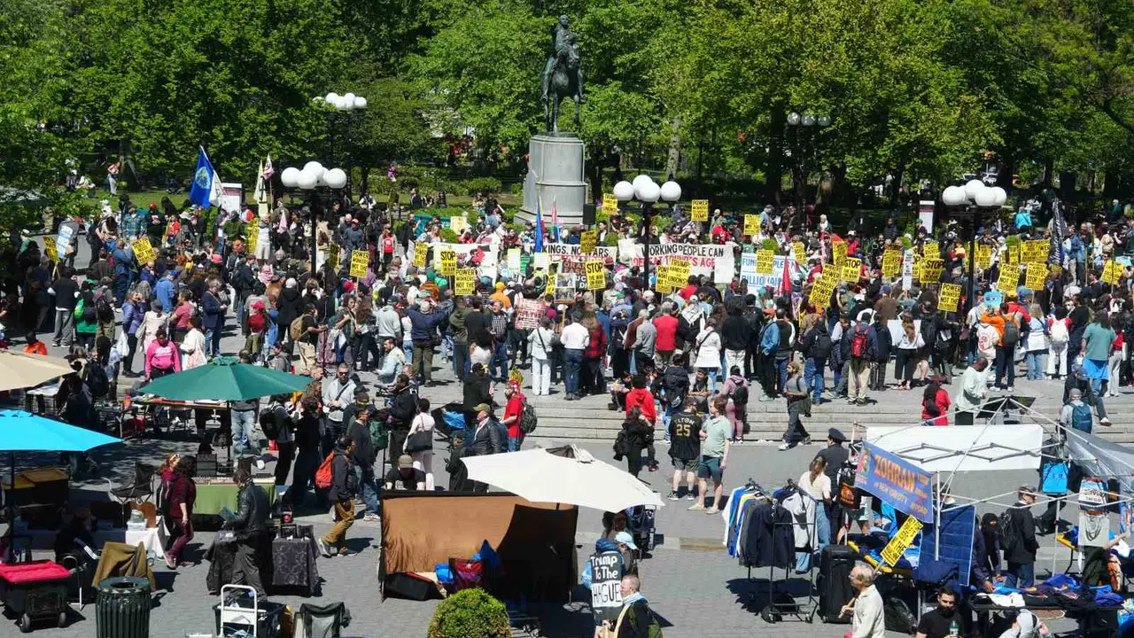New York sokaklarında 1 Mayıs rüzgarı: Milyarderlere karşı emekçiler meydan okudu