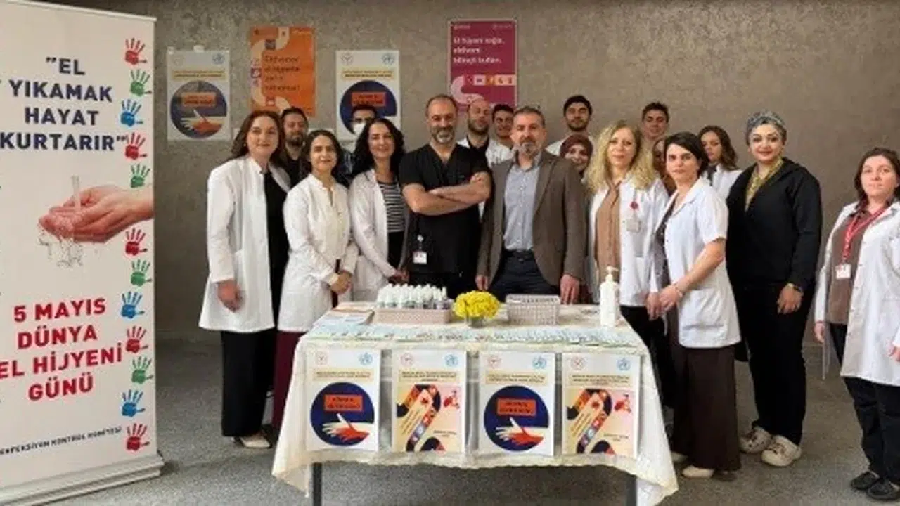 Erzincan’da sağlıkta hijyen seferberliği: Bir el yıkama hareketi hayat kurtarıyor