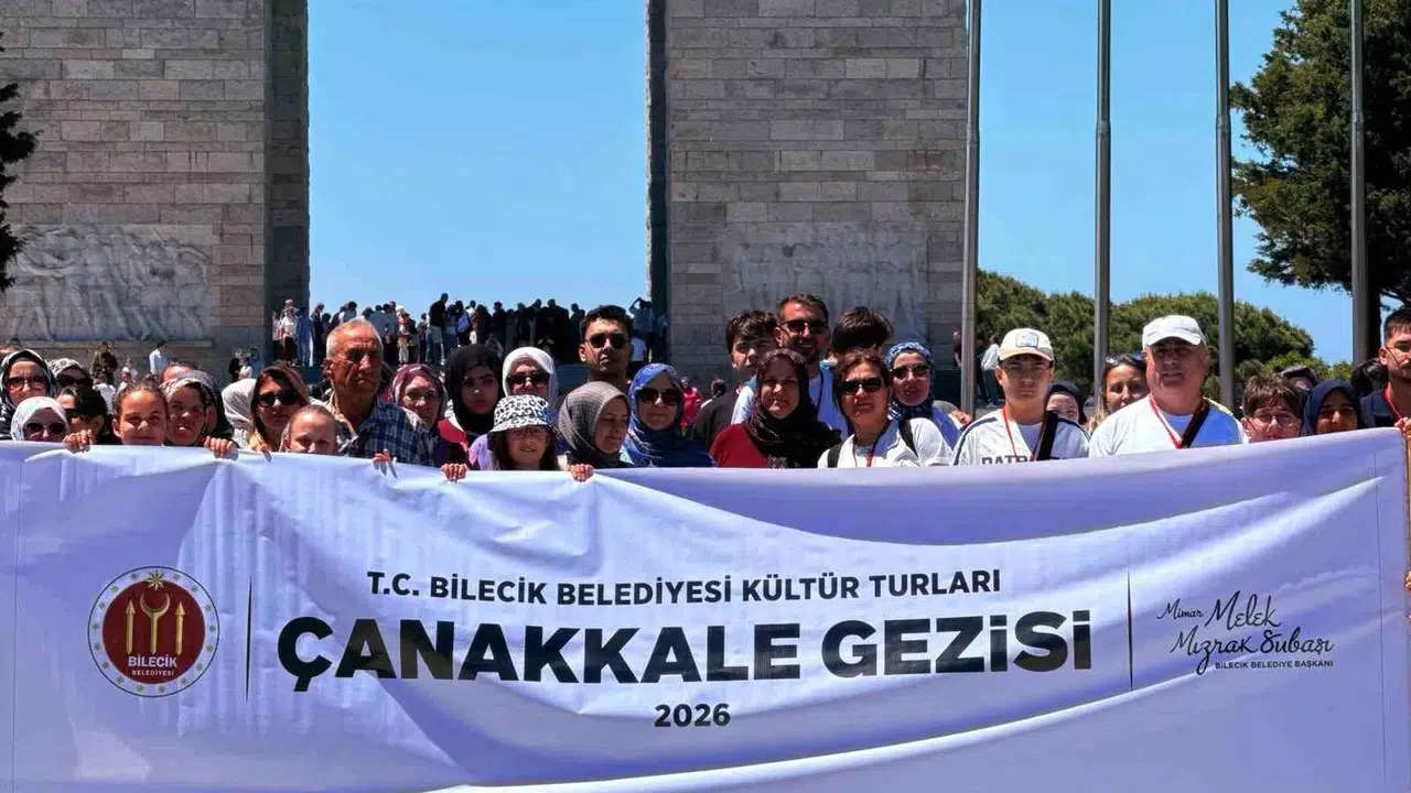 Bilecik'ten Çanakkale'ye vefa yolculuğu: 300 vatandaş tarihe tanıklık etti