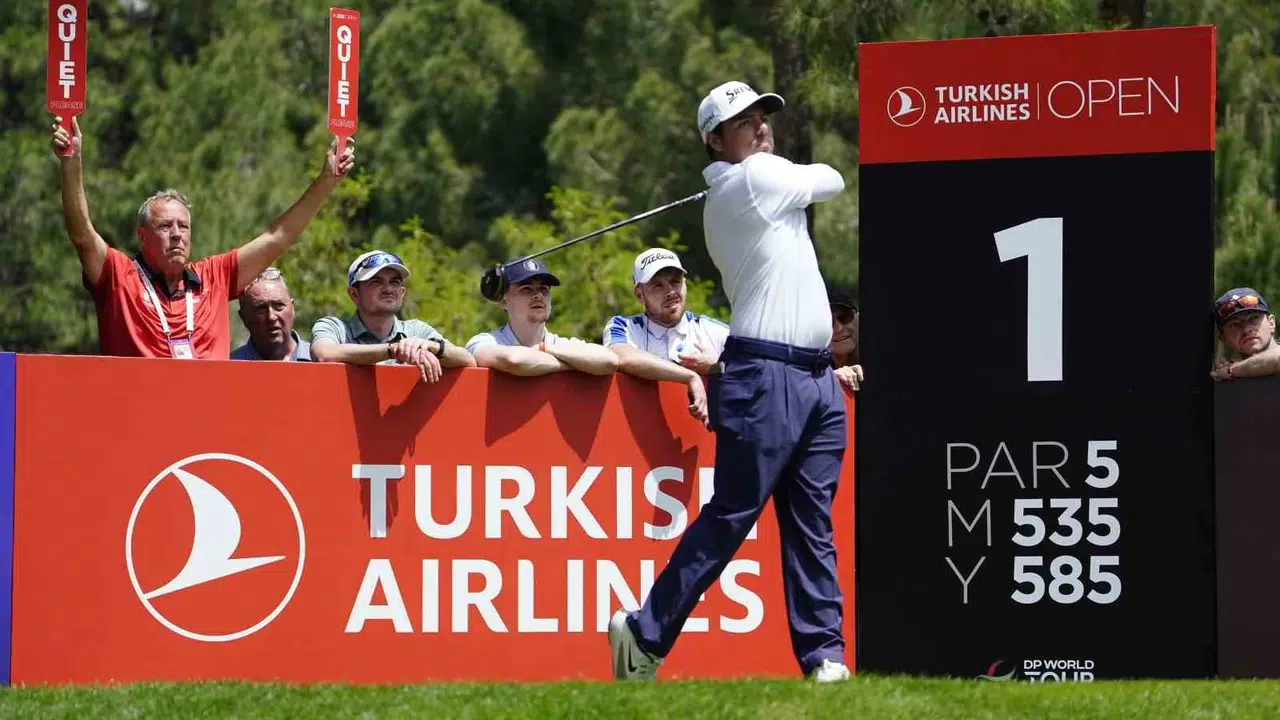 Antalya’da golf rüzgarı: Antrenman yapmadan geldi, zirveye yerleşti