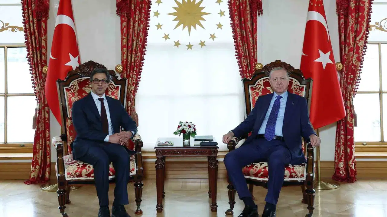 Dolmabahçe'de kritik zirve: Erdoğan'dan BAE heyetine kabul