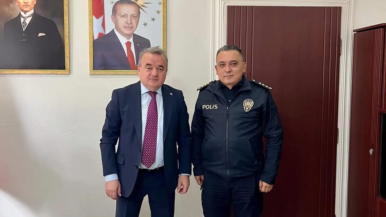 Bozüyük Emniyeti’nde bayrak değişimi: Yeni müdür mesaisine başladı