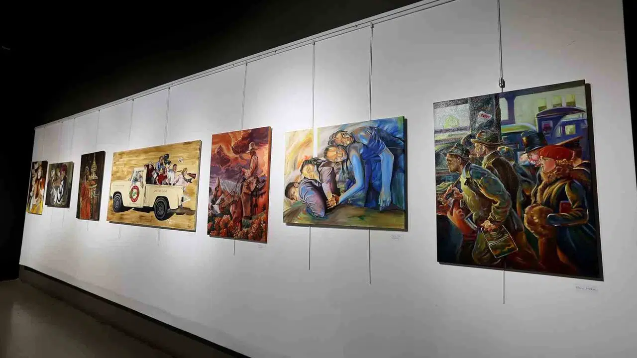 Sakarya’da fırçalar bayram coşkusuyla buluştu: Genç yeteneklerden sanat geçidi
