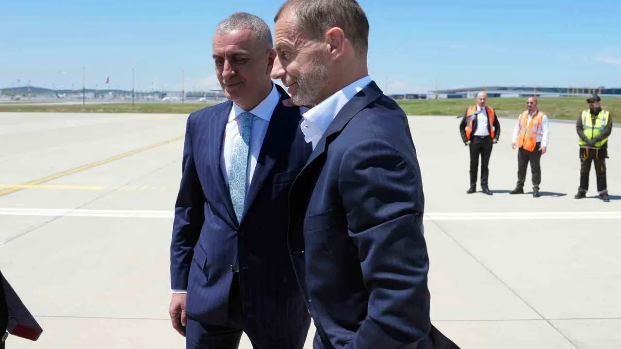 Dev final için geri sayım başladı: UEFA Başkanı Ceferin İstanbul'da