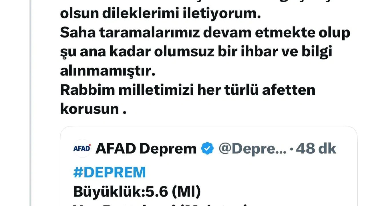Malatya’da korkutan sarsıntı: Vali Yavuz'dan ilk açıklama geldi