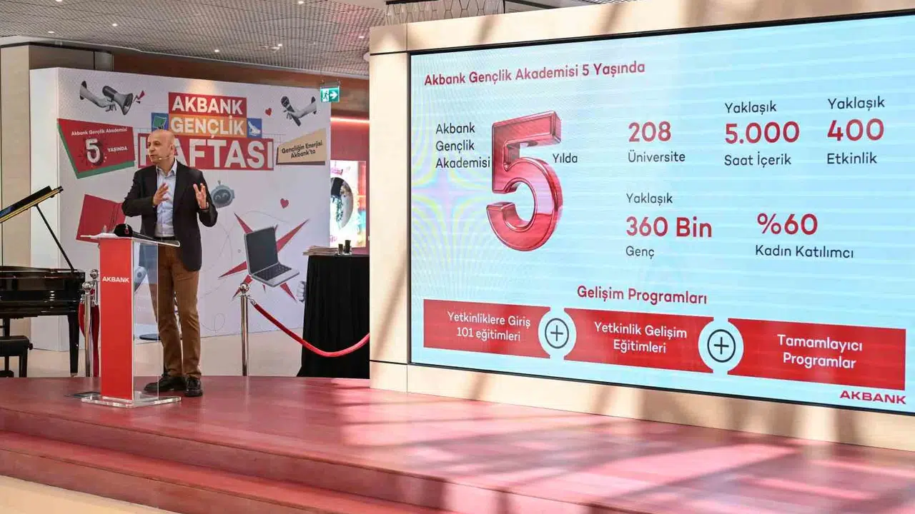 Geleceğin liderlerini yetiştiriyor: Akbank Gençlik Akademisi 5. yılını devasa bir ekosistemle kutluyor