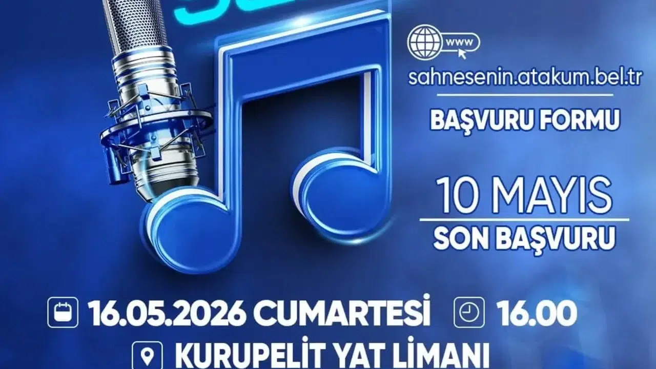 Atakum’da mikrofon gençlerin elinde: 19 Mayıs coşkusu müzikle yükselecek