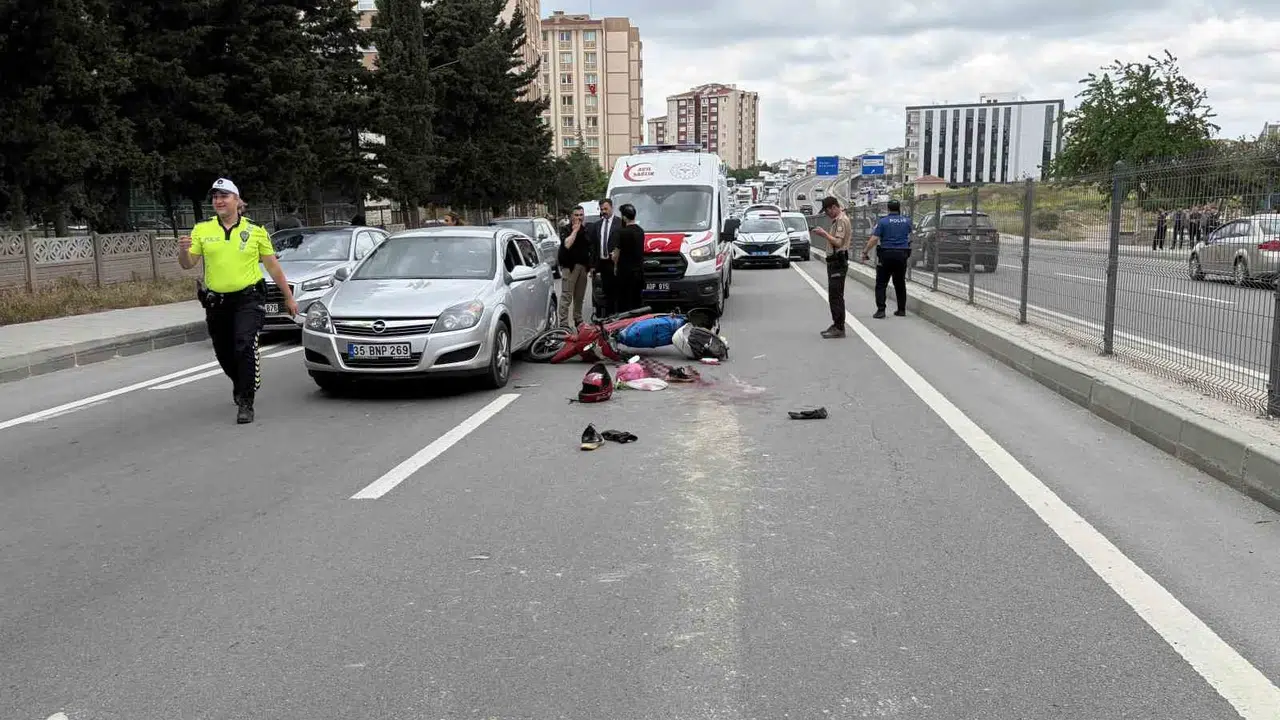 Kapaklı’da trafik kazası: Motosiklet sürücüsü hastanelik oldu