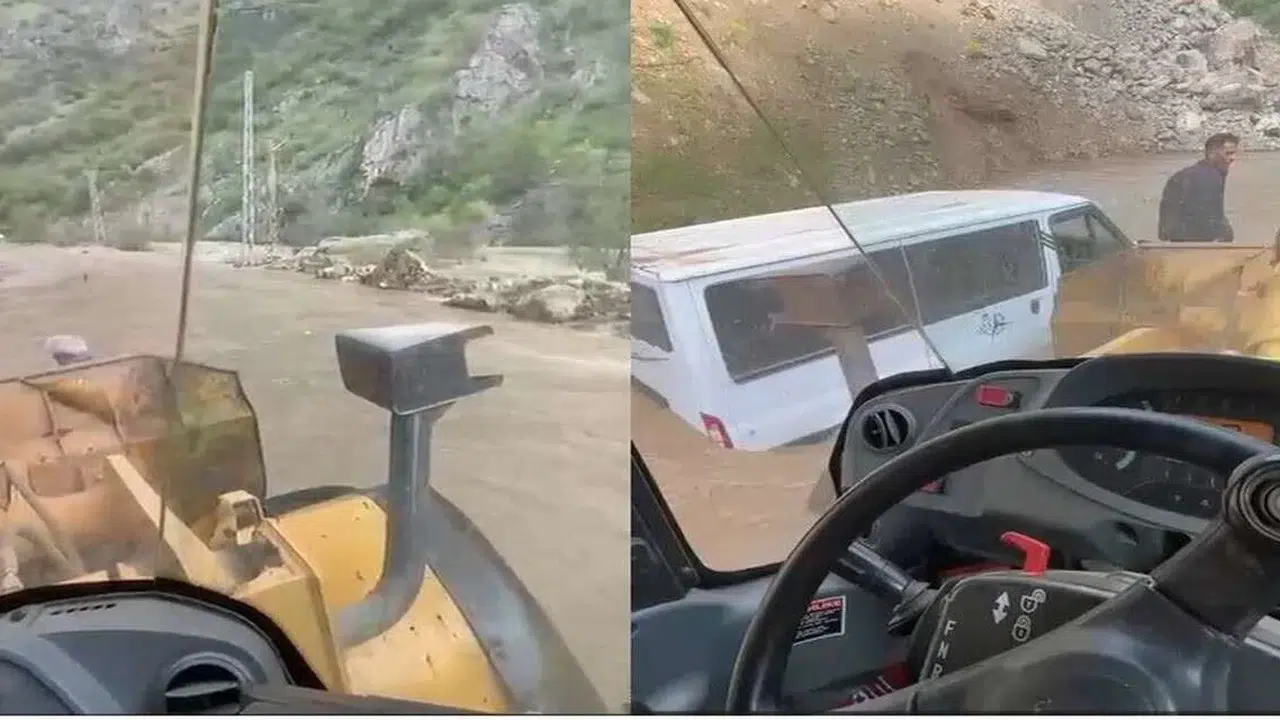Doğa felaketi kıl payı atlatıldı: Hakkari’de mahsur kalan yolcular için nefes kesen operasyon