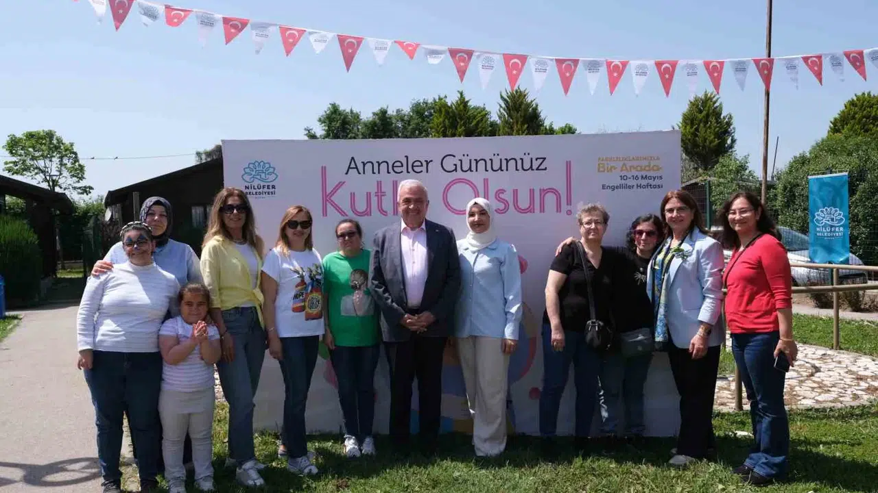 Nilüfer’de çifte bayram: Anneler Günü ve Engelliler Haftası bir arada kutlandı