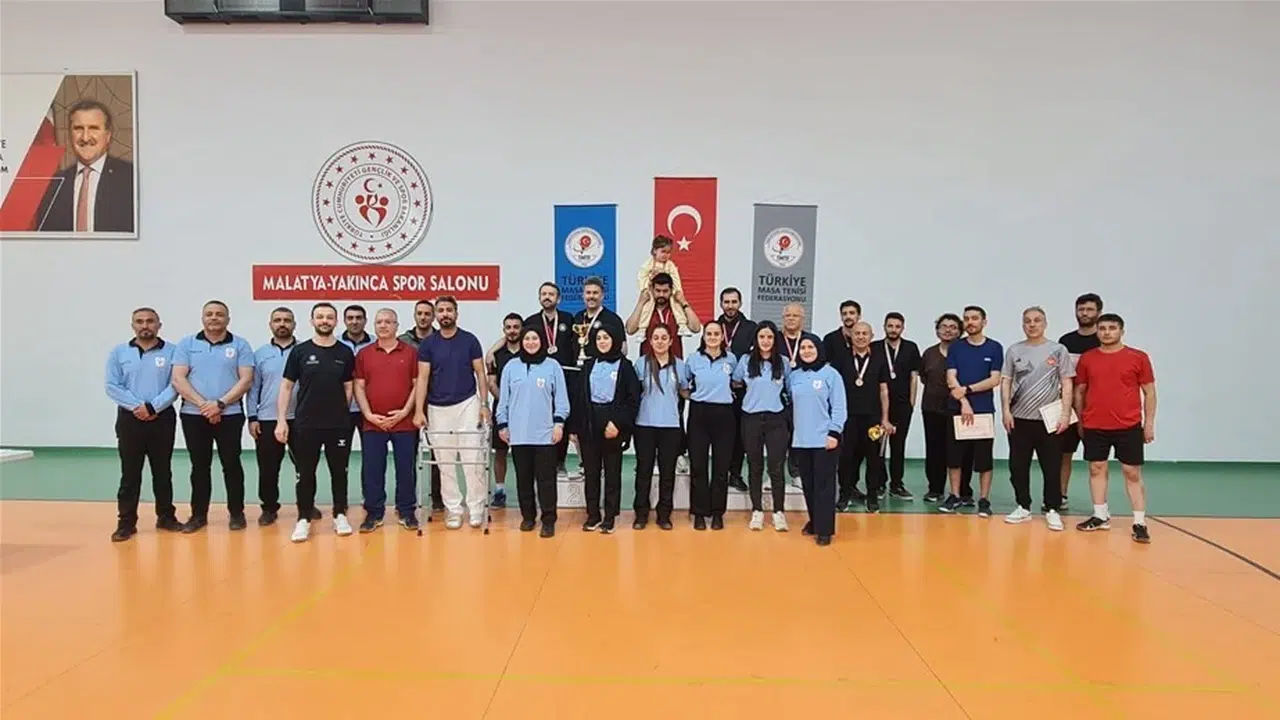 Masa tenisinde Malatya rüzgarı: Ordu yolcusu 5 takım belli oldu