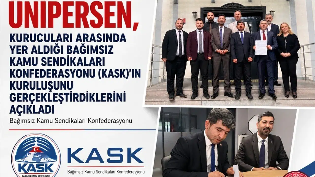 Kamu sendikacılığında yeni dönem: Beş sendika güçlerini KASK çatısı altında birleştirdi