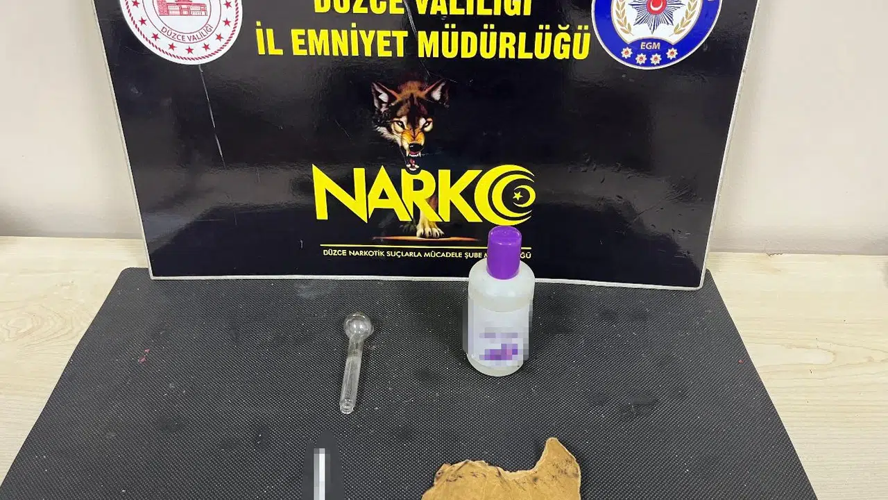 Düzce’de zehir tacirine geçit yok: Narkotik operasyonunda tutuklama kararı