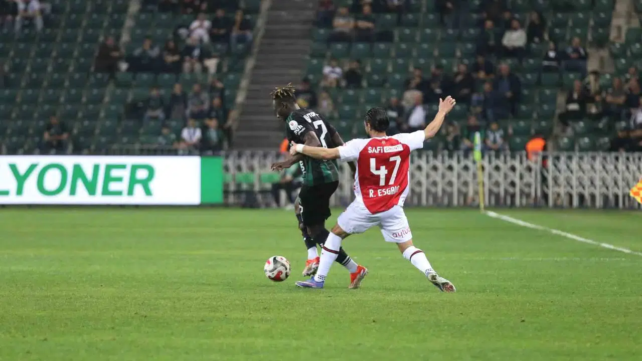 Kocaeli'de denge bozulmadı: İlk yarıdan gol sesi çıkmadı