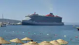 Bodrum’da 'Scarlet Lady' istilası: Tam 2 Bin 521 yolcu birden indi!