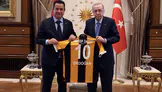 Cumhurbaşkanı Erdoğan iş insanı Acun Ilıcalı'yı Külliye'de kabul etti