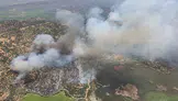 Aydın’da korkutan yangın: Söke’de zeytinlik alanlar alev alev!