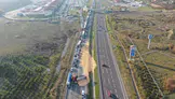 Anadolu Otoyolu'nda kaza: Ankara yönü trafiğe kapandı