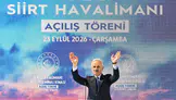 Siirt Havalimanı terminali 3 kat büyütüldü: Yolcu kapasitesi 250 bine yükseldi
