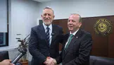 İbrahim Burkay, yeni başkan Özer Matlı’yı tebrik etti