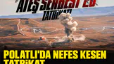 Polatlı'da nefes kesen tatbikat: Baykar platformları sahada gövde gösterisi yaptı