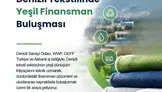 Denizli tekstilinde yeşil finansman buluşması 16 Ekim'de gerçekleştirilecek