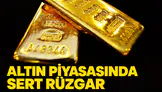 Altın piyasasında sert rüzgar: Gram altın sabah saatlerinde geriledi