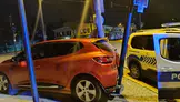 Bursa'da polis ekiplerinin dur ihtarına uymayan alkollü sürücü dehşet saçtı