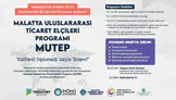 Malatya uluslararası ticaret elçileri programı vatandaşlara yeni fırsatlar sunacak