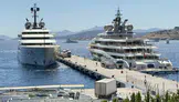 Bodrum'da dev süper yatlara büyük yakıt ikmali yapıldı