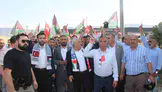 Filistin konvoyunun Irak sınırında engellenmesine ardı ardına tepkiler geldi