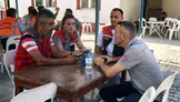 Seydikemer'deki yangın sonrası üreticilere destek ziyareti