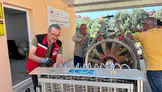 Sarıgöl'de çiftçilere özel ilaçlama makineleri test istasyonu açıldı