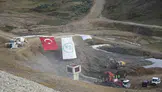 Kelkit Çamur Barajı’nda su tutma işlemi başladı