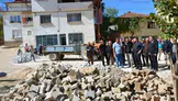 Emet Kaymakamı Başkapan, Eseler köyündeki üst yapı çalışmalarını inceledi