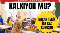 Ara tatil kalkıyor mu? Bakan Yusuf Tekin ilk kez bu kadar net konuştu