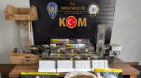 Definecilerin cephaneliği ve kaçak tütün sevkiyatı: Ordu’da suç şebekelerine büyük darbe!