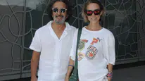 Fettah Can ve Cansu Kurtçu tatil dönüşü Zorlu AVM'de görüntülendi